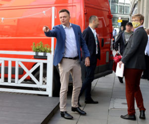 Szymon Hołownia.  I Kongres Ruchu Polska 2050