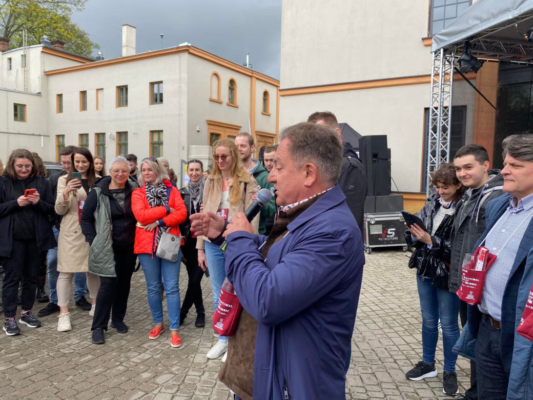 Robert Makłowicz w Zielonej Górze. III Lubuski Festiwal Otwartych Piwnic i Winnic