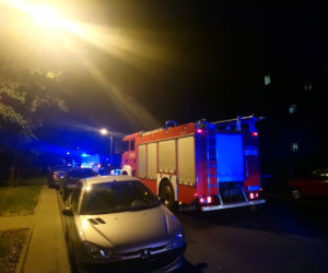 Dramatyczny pożar w Nowej Hucie, nie żyje mężczyzna