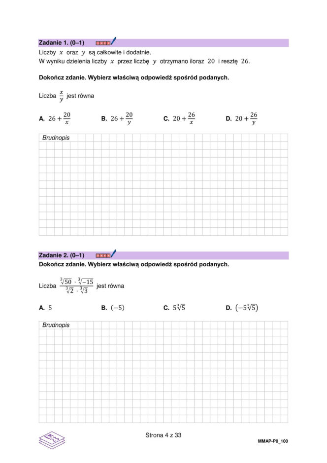 Próbna matura z matematyki. Arkusz CKE 5.03.2026