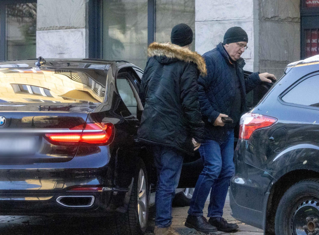 Bronisław Komorowski na zakupach
