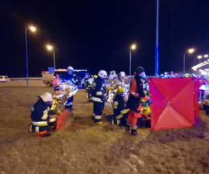 Tragiczny wypadek autokaru na autostradzie A4. Zdjęcia ratowników medycznych