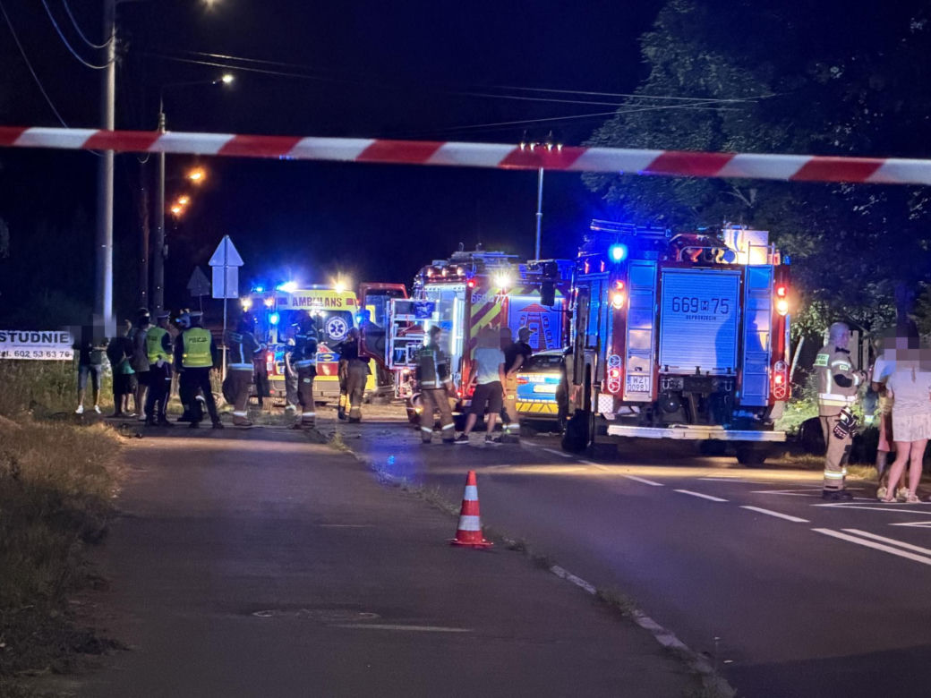 Tragiczny wypadek w Borzęcinie Dużym. Zginęła jedna osoba