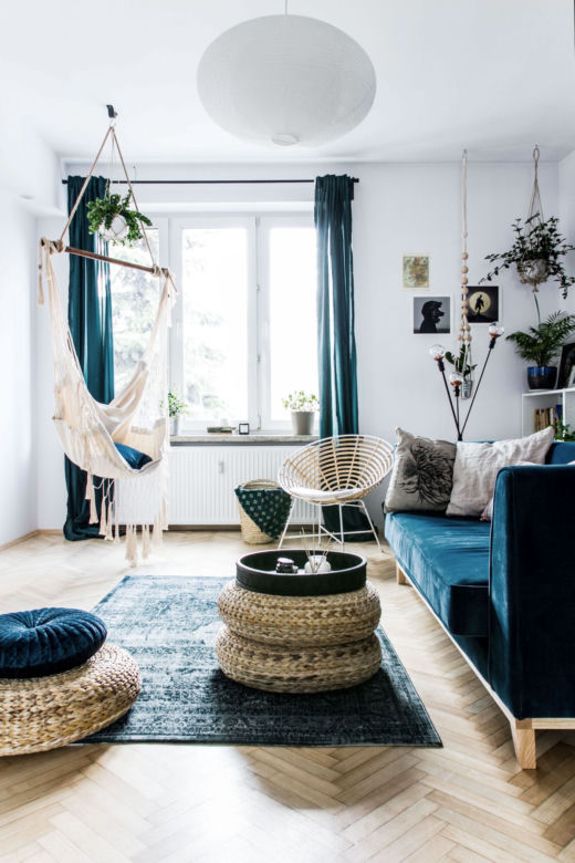 Mieszkanie w stylu boho