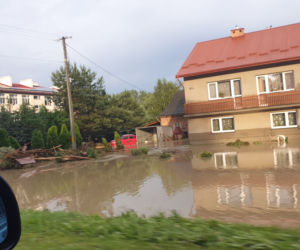 Manasterz i Zagórze zalane przez wodę