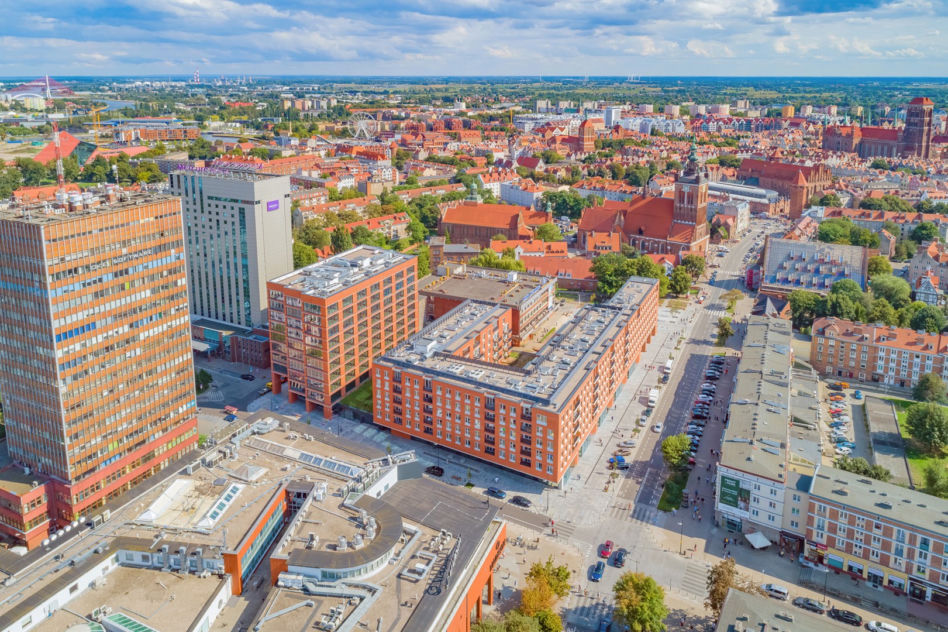 Heweliusza 18 – JEMS Architekci zaprojektowali nowy biurowiec w centrum Gdańska