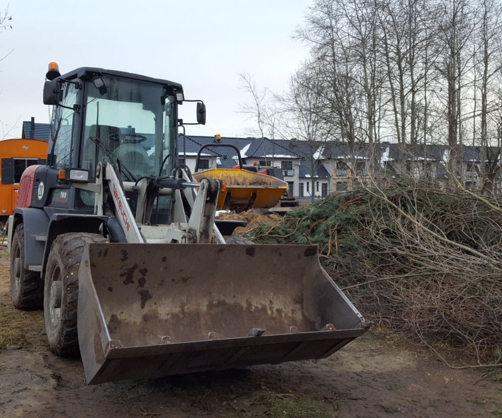 Przy ul. Unii Europejskiej w Lesznie powstaje nowy park