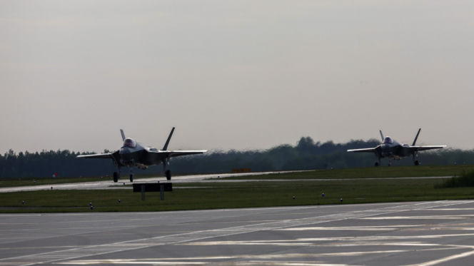 Powitanie pierwszych, polskich F-35