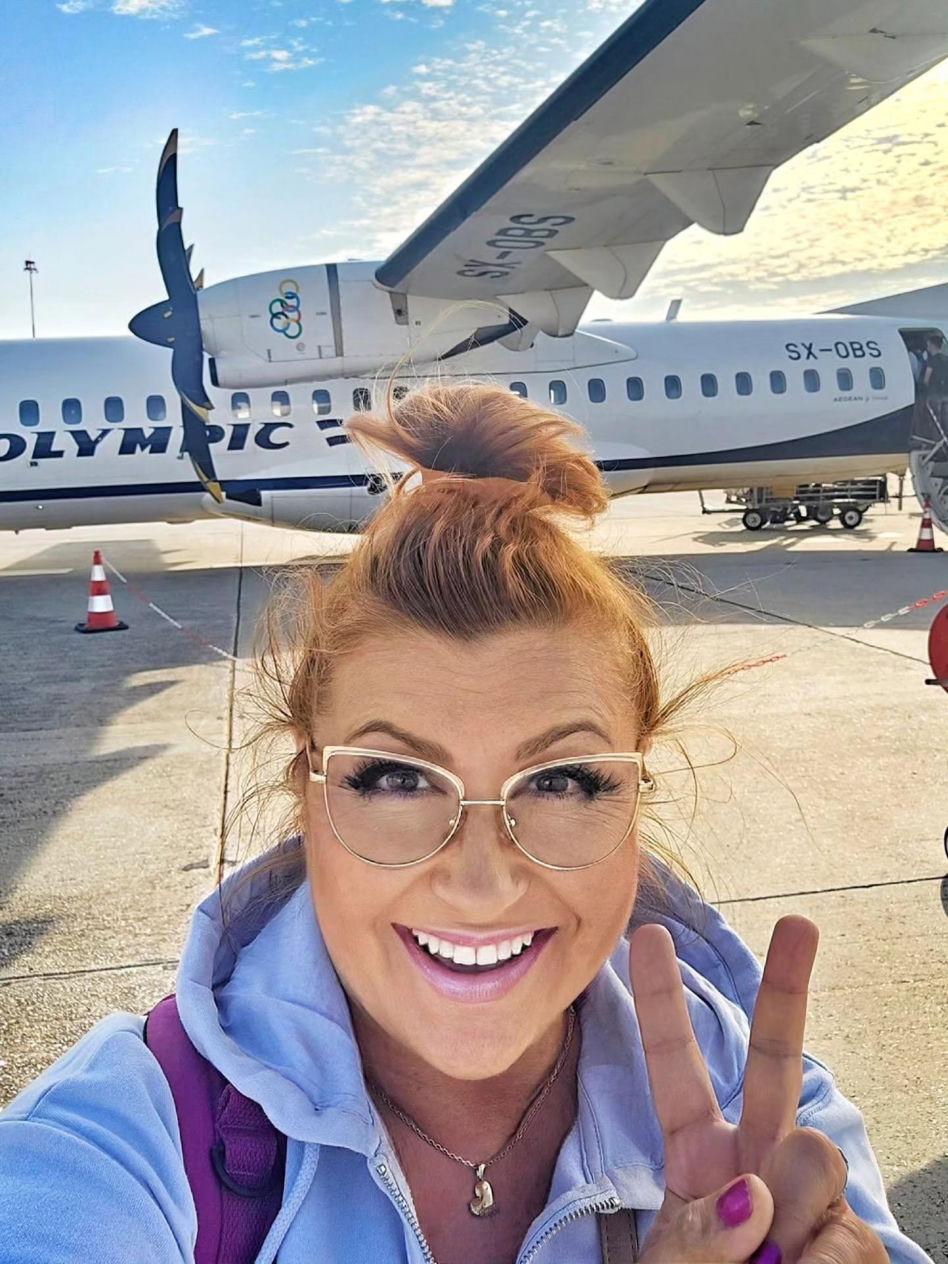 Katarzyna Skrzynecka z rodziną