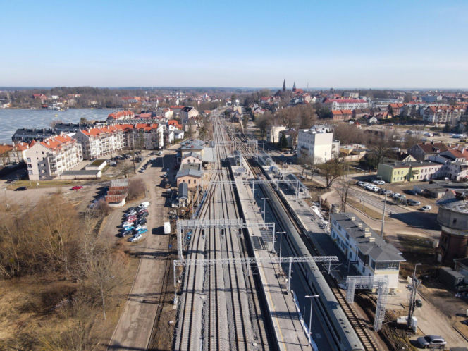 Otworzyli przejście podziemne na remontowanym dworcu PKP w Ostródzie
