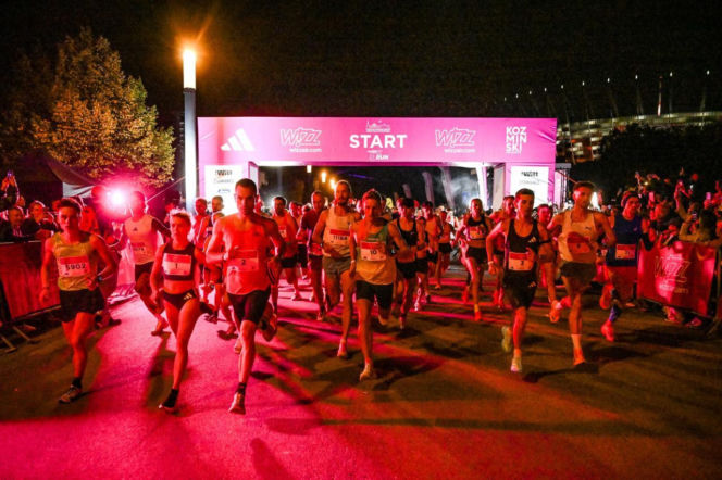 Warszawa oszalała na nocnym biegu! Rekord frekwencji i 3 nowe rekordy trasy!
