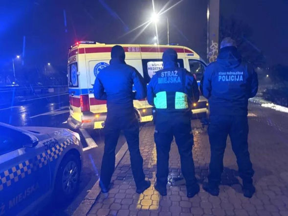 Dramatyczna interwencja. Policjanci z Łotwy i strażnicy miejscy uratowali 17-latkę