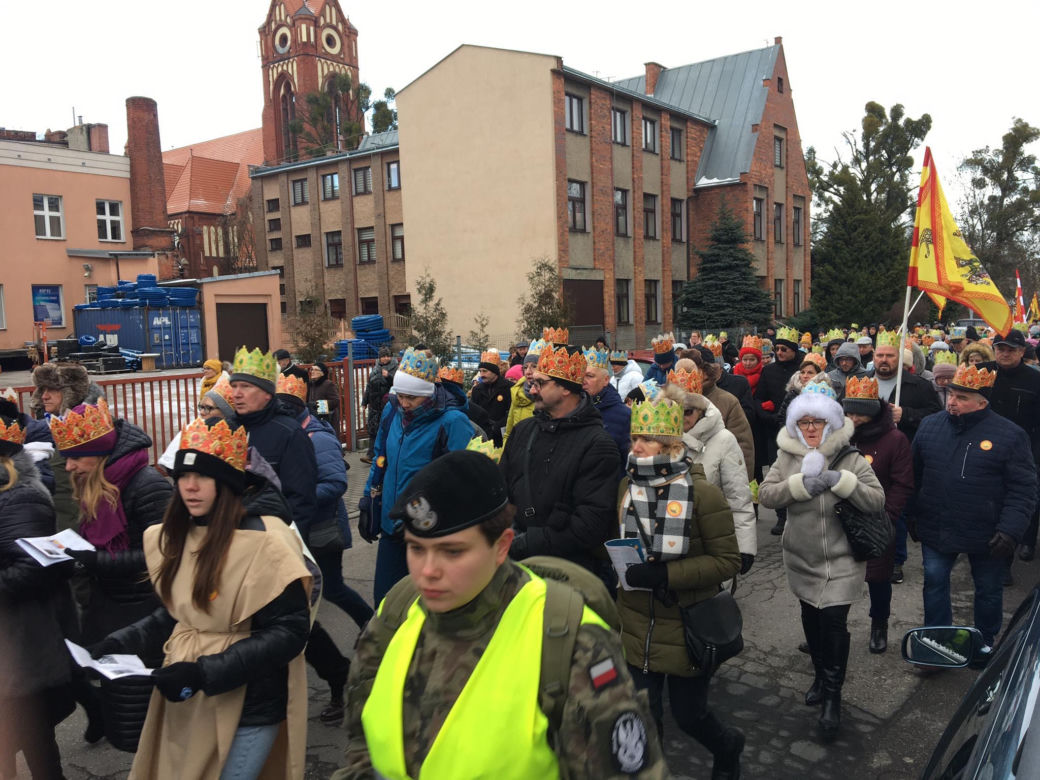 Orszak Trzech Króli w Grudziądzu. 