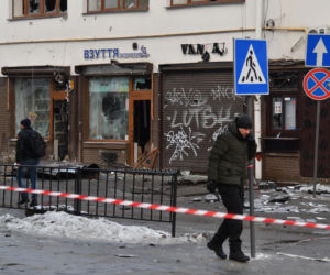 Ukraina/ Zamach terrorystyczny we Lwowie - zginęła policjantka