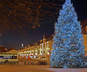 Białystok. Dekoracje świąteczne 2019/2020