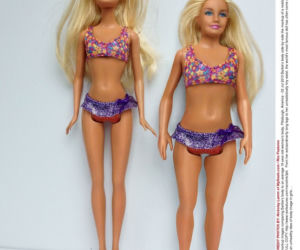 Tak wygląda lalka Barbie o figurze przeciętnej 19-latki