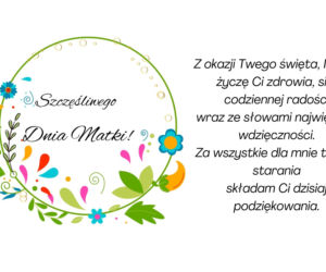 Wszystkiego najlepszego z okazji Dnia Matki 2022!
