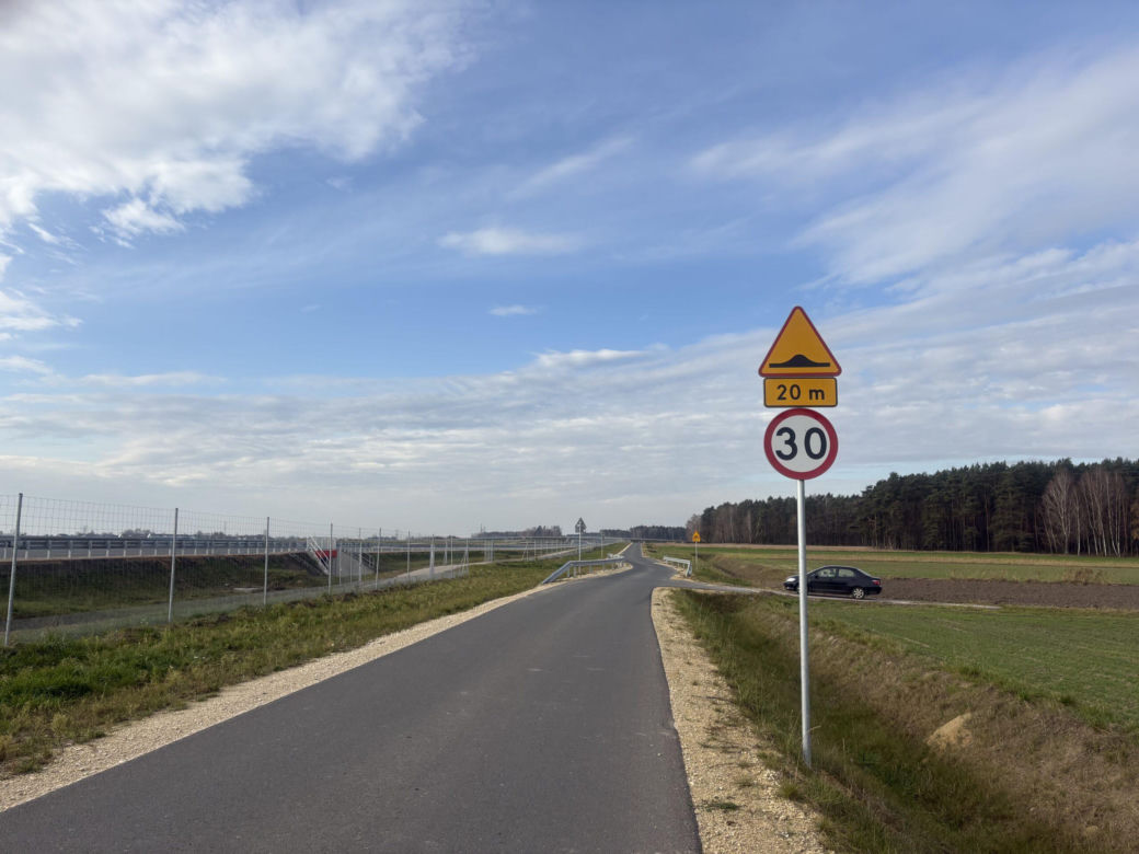 Postępy na budowie A2 Siedlce - Biała Podlaska