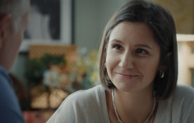 M jak miłość, odcinek 1907. Agnes (Amanda Mincewicz), Artur Rogowski (Robert Moskwa)