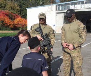 Policjanci spełnili marzenie 11-letniego Kacpra