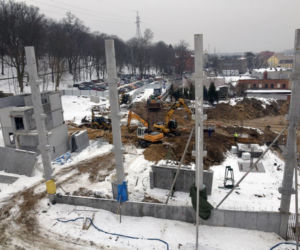 Bydgoszcz: Parking na Grudziądzkiej rośnie w oczach. Zobacz zdjęcia z placu budowy