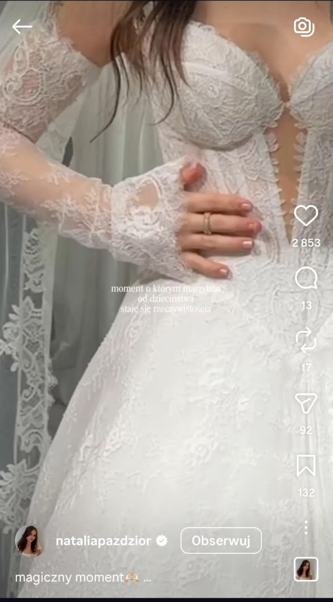 Zwyciężczyni "MasterChef Junior" szykuje się do ślubu. Pokazała suknię ślubną