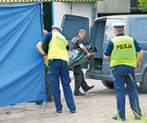 Betoniarka rozjechała staruszkę