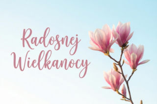 Kartka wielkanocna z życzeniami