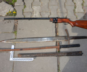 Rodzina spod Olkusza w szklarni uprawiała marihuanę, a w domu przechowywała... broń i amunicję [ZDJĘCIA]