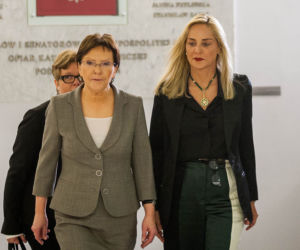 Sharon Stone w Sejmie (5)