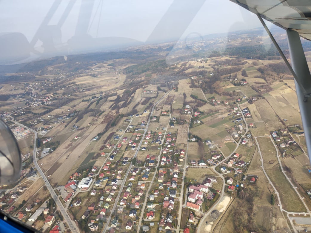 Lot Bushcatem nad Tarnowem. Na konto WOŚP trafiło ponad 1000 zł 