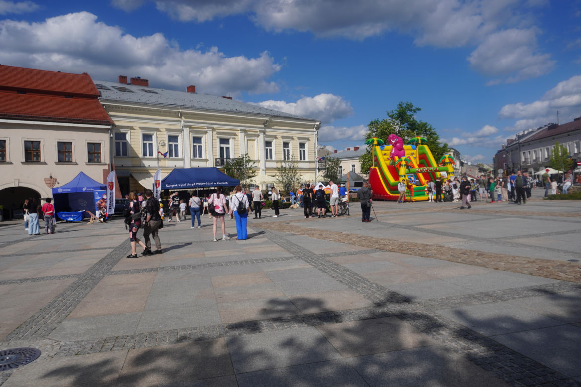 Piknik w Rynku w Kielcach. 1 maja 2025
