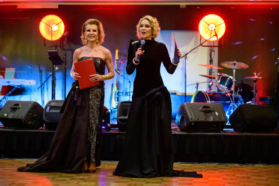 Katarzyna Madera i Joanna Racewicz na balu w Londynie