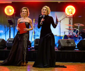 Katarzyna Madera i Joanna Racewicz na balu w Londynie