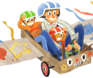 Google Doodle Dzień Ojca