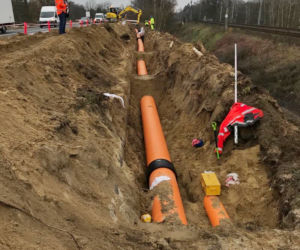 Budowa węzła Granitowa - grudzień 2019