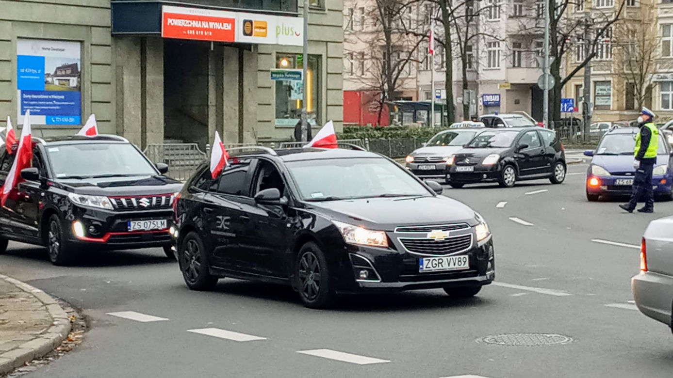 Rajd Niepodległości w Szczecinie