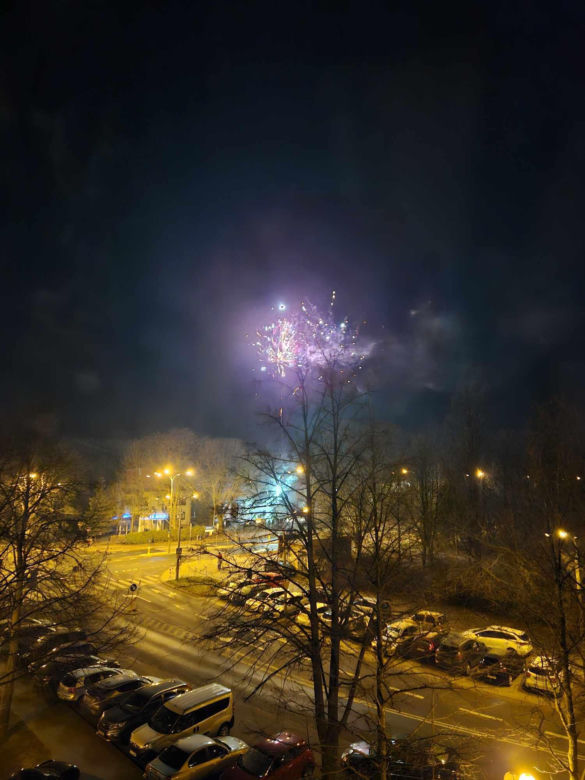 Fajerwerki nad miastem. Tak Lublin świętuje początek 2025 roku!