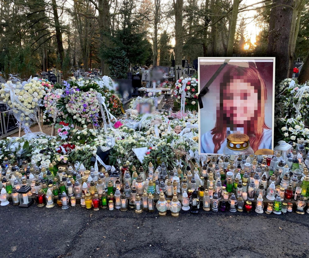 Grób zamordowanej Danusi