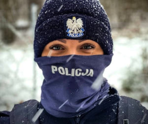 Policjantki na granicy polsko-białoruskiej
