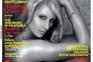 Anna Werblinska na okładce Playboya