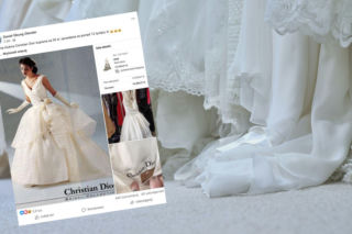 Kupili w podlaskim lumpeksie sukienkę ślubną za 30 zł. Sprzedali ją za… 12 tys. zł