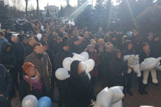 Pogrzeb Ireny Rupińskiej i jej wnuczka