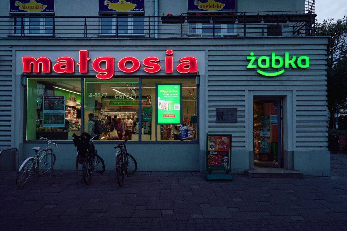 Historyczny neon „Małgosia” 