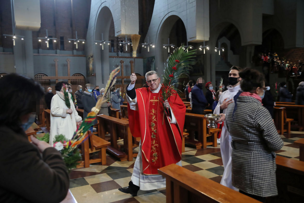 Niedziela Palmowa w Warszawie