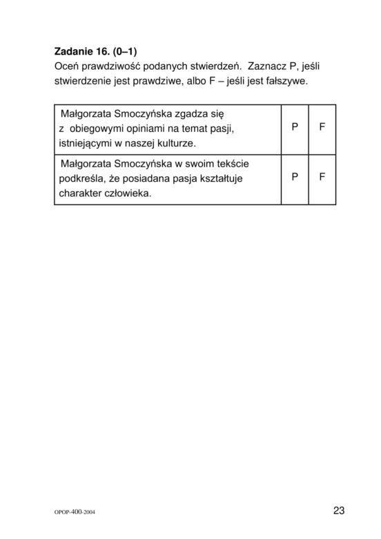 Egzamin ósmoklasisty 2020 - arkusz egzaminacyjny z jęz. polskiego