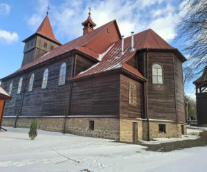 Parszów. Drewniany kościół pw. Zesłania Ducha Świętego