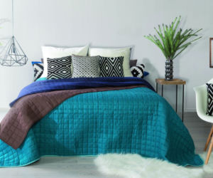 Sypialnia: kolekcja Black&Blue Eurofirany