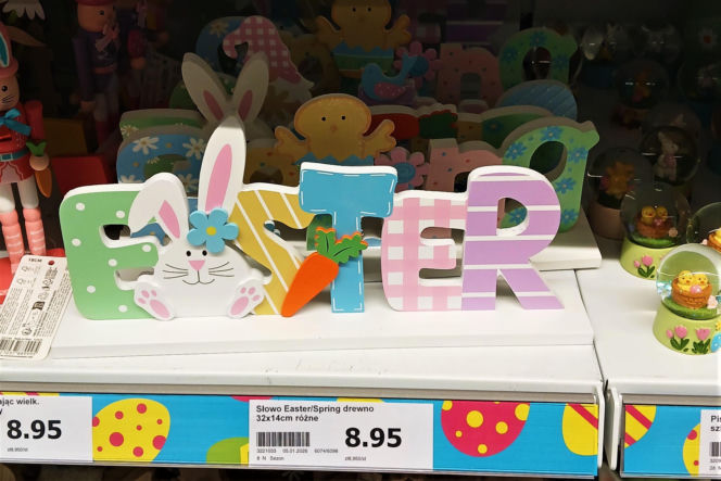 Wielkanocne produkty pojawiły się w sklepach już w styczniu