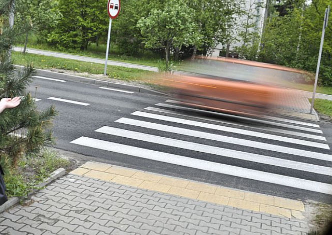 Pasy przejście dla pieszych